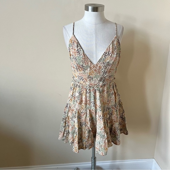 Storia floral Bow Tie Back Mini dress 17792 - Picture 2 of 10